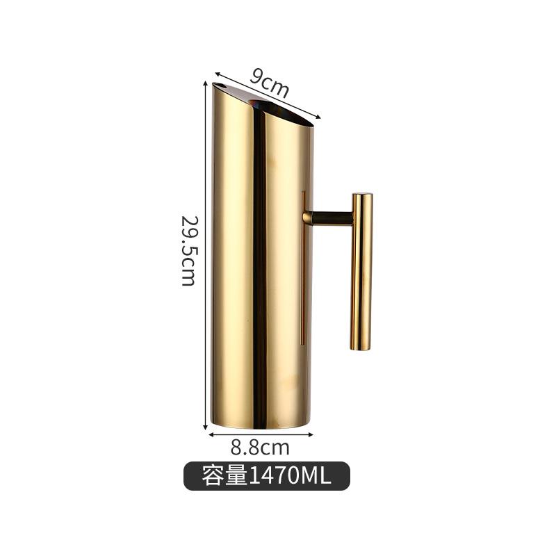 Кувшины из нержавеющей стали для кухни, бутылка для сока и супа в ресторане, емкость для замораживания воды, чайник для вина, разделитель для красного вина