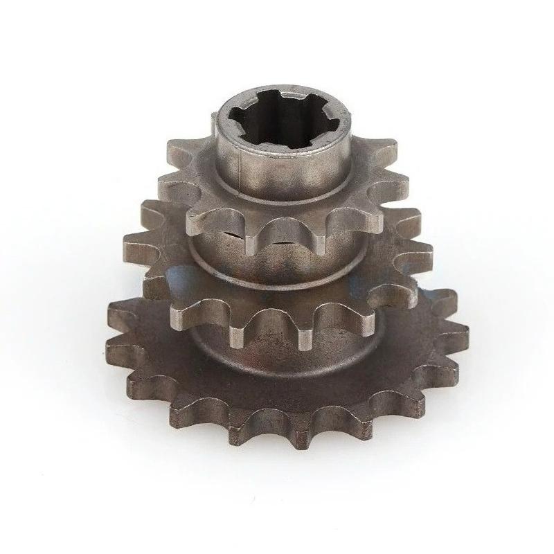 T8F 11T 14T 17T 20T Tooth Front Clutch Gear Box Pinion Sprocket for 47cc 49cc 2 Stroke ATV Quad Dirt Pocket Mini Motor Bike