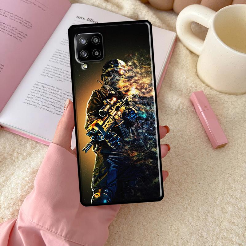 Army Soldier Special Forces For Samsung Galaxy A55 A35 A15 A32 A12 A22 A52 A54 A34 A14 A56 A36 A26 A16 A13 A53 A06 Case