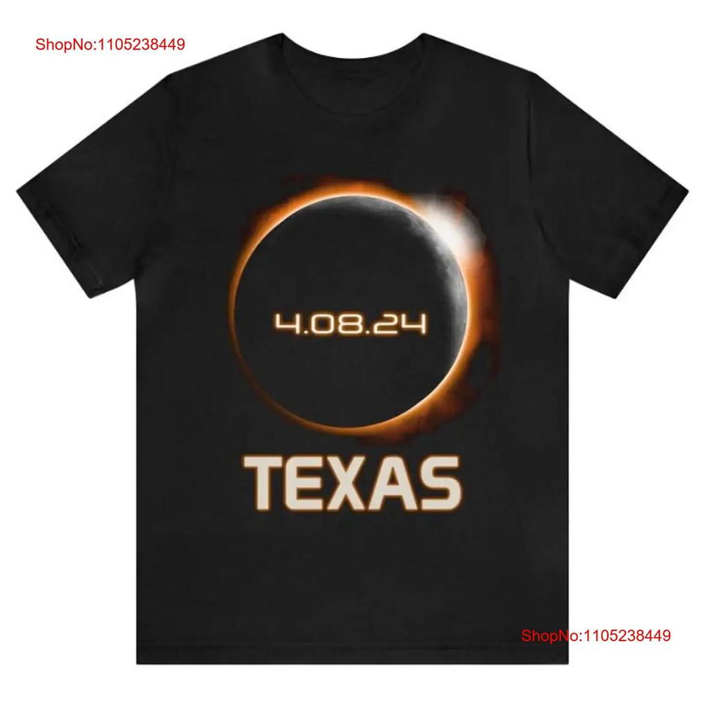 Total Solar Eclipse Texas April 8 4 08 24 T Shirt Totality America Astrology Tank Sun Moon Earth Celestial Sweater Vintage