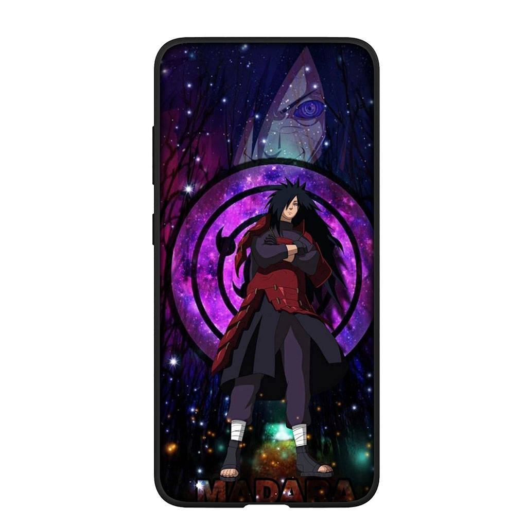 Чехол для телефона Samsung Galaxy S25 S24 S23 iPhone 16 15 Xiaomi Redmi Note 14 13 12 16E 11 Pro Max XR OPPO Moto Huawei Madara Uchiha Comics Naruto Cover
