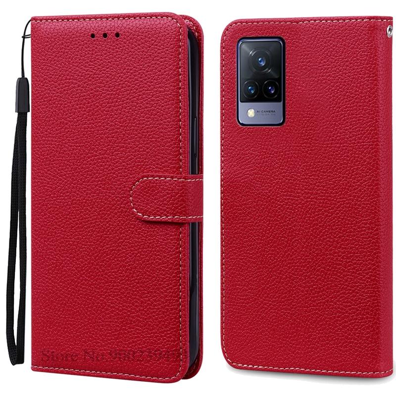 Для чехла Vivo V21 Vivo V21 5G Кошелек Флип Кожаный Чехол Для Vivo V2050 V2066 V2108 Vivo V 21 Задняя Крышка Для Корпуса Vivo V21 5G