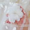 Юбка женская LeafIn Long Floral Elastic Tulle Tutu 8692, с принтом, с высокой талией, на талии, юбка, пышная, стройнящая, подчеркивающая фигуру, А-силуэта, вышитая,