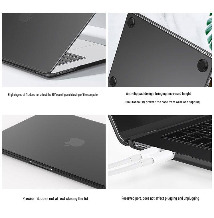 Матовая защитная накладка для 13-дюймового MacBook Air Pro - Совместима с чипом M5