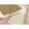 Sanko Plastic Two-Tier Sorting Dustbin, 47.5L, Light Beige