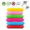Pest Repellent, Natural Mosquito Repellent Bracelet, 10 Pieces, Waterproof Spiral Wristband - RN[B8947019]