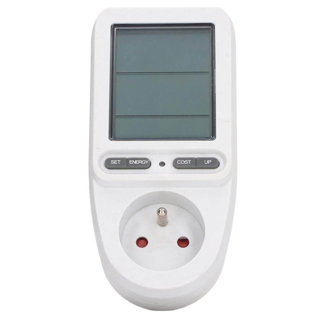 Умная розетка с цифровым дисплеем, измеритель мощности, бытовая интеллектуальная розетка для мониторинга, вилка FR 230 В