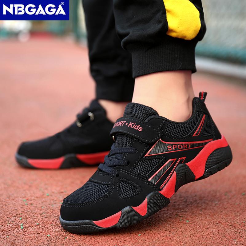Детская повседневная обувь Кроссовки для мальчиков Нескользящая уличная дышащая Детская теннисная износостойкая Спортивная обувь для баскетбола