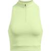 Run Anywhere Solid Color Half-Zip Short Lightweight Dry Comfortable Breathable Vest Women Vests Vintage-Light-Green 1386344-383
