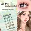 Zhixian No-Glue Self-Adhesive Cat Elf False Eyelashes - Super Soft Single Cluster LL001
