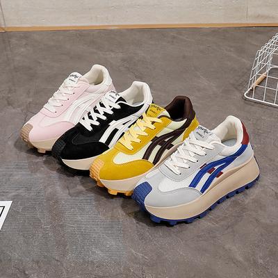 Ins корейская версия сетчатых папиных туфель для женщин весна 2025 новые дышащие женские студенческие спортивные туфли для женщин HL861-2