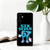Шесть Семь 67 SS Чехол для телефона Черный Силиконовый Мягкий Для Samsung Galaxy A73,A72,A71,A70,A53,A52,A51