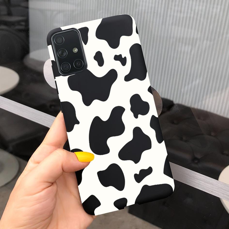 A51 A71 Case For Samsung Galaxy A51 4G Soft Touch Silicon Cover Shockproof Bumper Back Protector Bag for Samsung A 51 A 71 Coque