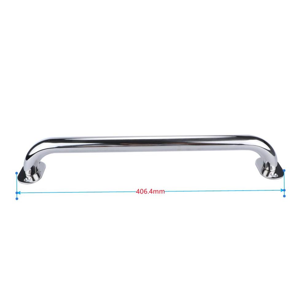 Boat Accessories Marine 2 Pieces Stainless Steel 16" Grab Handle Handrail Polished Boat / RV / Bath