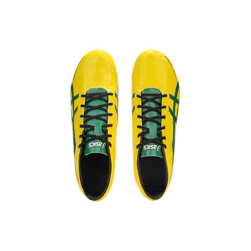 Asics Шиповки Hyper Sprint 7 Track Low Top для спринта Унисекс Желтый Зеленый Черный 1093A194-750