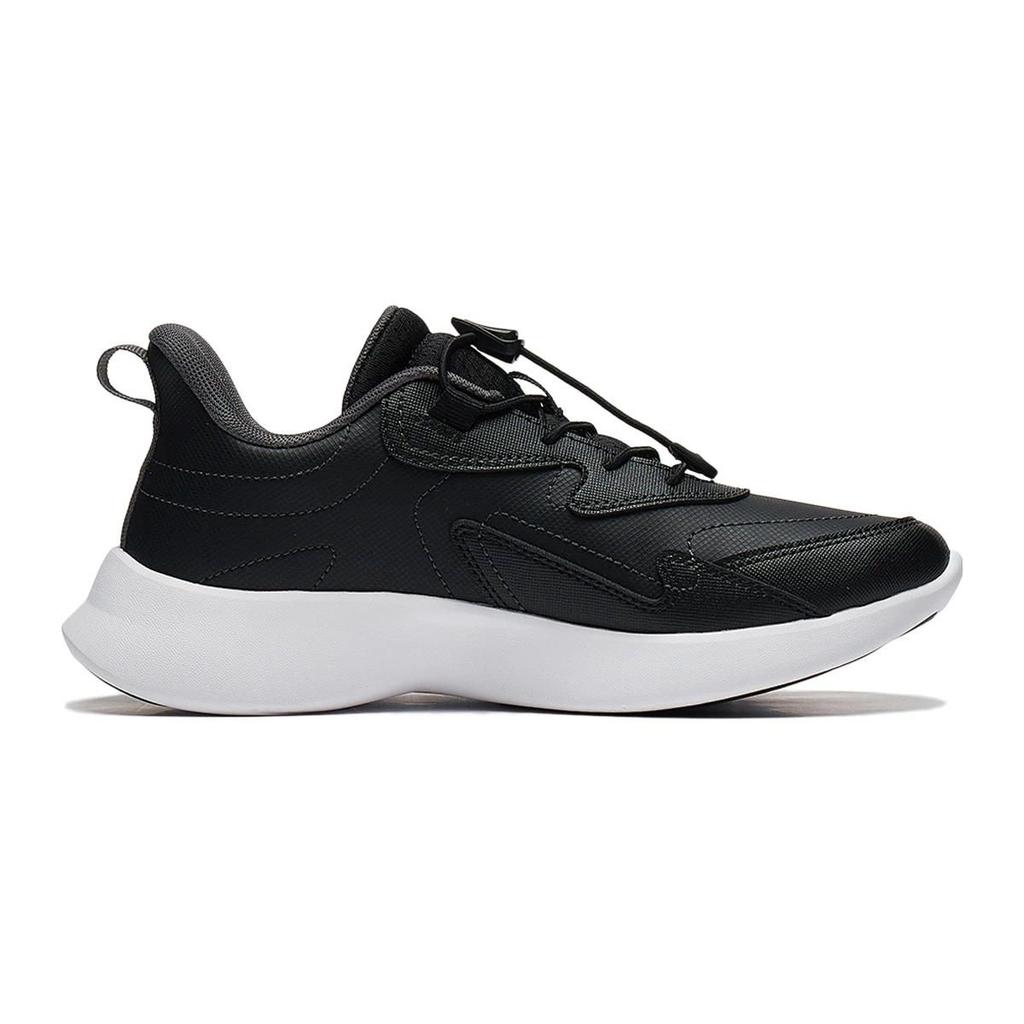 Li Ning Kids Ling Yue 3.0 V3 Comfortable Versatile Non-Slip Shock Absorbing Low-Top Running Shoes Kids Running Shoes Black YKCT162-13