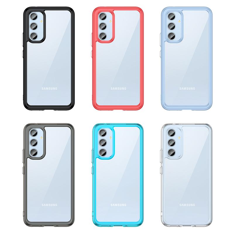 Для Чехол Samsung Galaxy A54 Чехол Samsung A33 A53 A73 A14 A13 A23 A54 5G Capas Прозрачный Цвет Прозрачный Для Samsung A54 5G Чехол