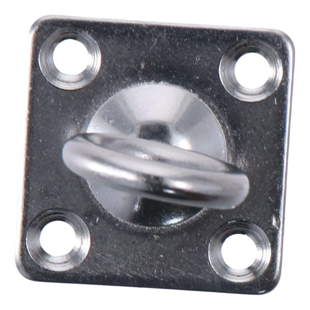 Stainless Steel Rotating Ceiling Hooks Pad Silver U Hooks for Seawater Anti Ability Ceiling Hooks