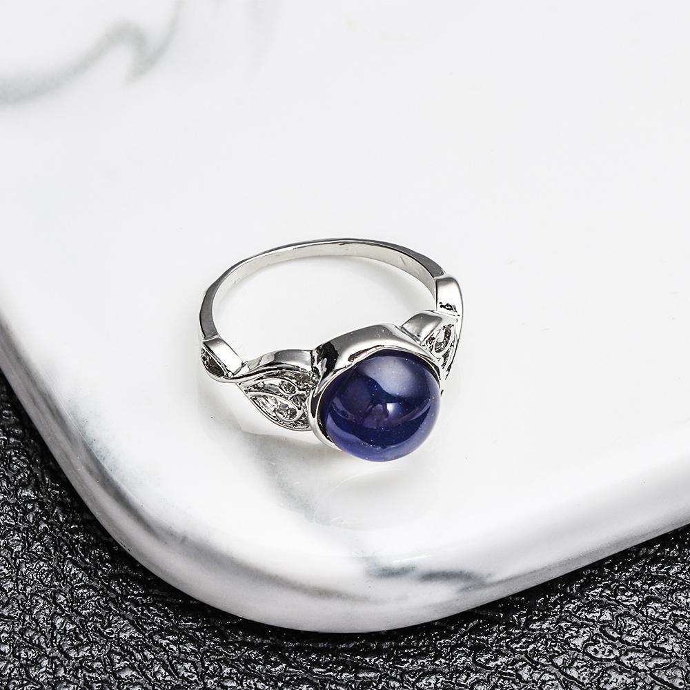 Size 5-10 Gift For Women Girl New Fashion Mood Ring Temperature Control Color Change Rings Luminous