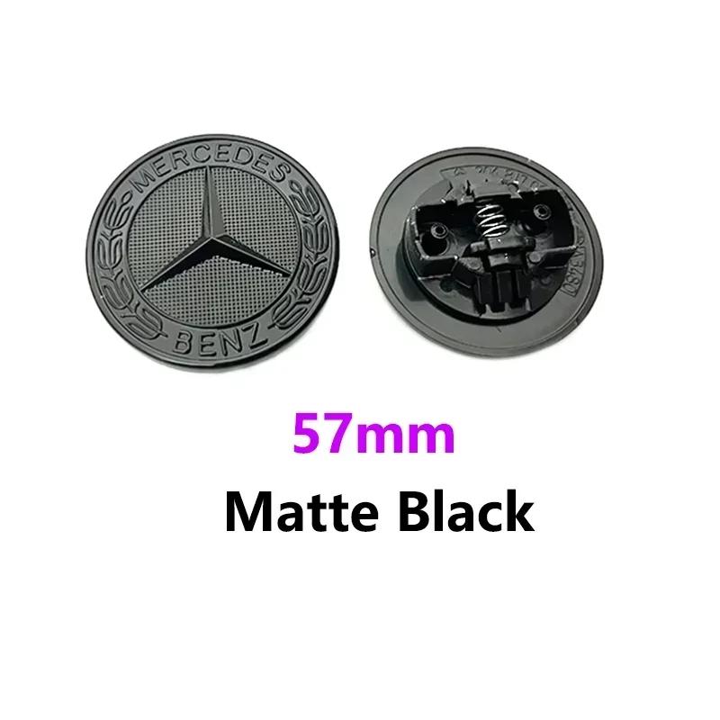 1pcs 57mm Car Front Hood Emblem Badge Bonnet Car Accessories For Benz W204 W205 W212 W213 W221 W177 W246 GLA GLC CLA XM1