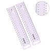 1Pc Diy Sewing Patchwork Ruler Ultra-Thin Soft 21Cm Sewing Tool