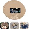 Eduway Круглая МДФ Доска 12 Дюймов Для Мандалы, Липпан, Resin Art & Craft, Толщина 4 мм, Pof 2 Премиальный Картонный Материал Для Ar
