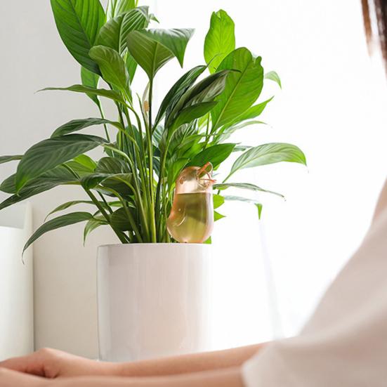 1/2/3/4Pcs Self-Watering Plant Bulbs Bird Design Slow Release Indoor Plant Automatic Watering System Plant Waterer Plant Watering Tool