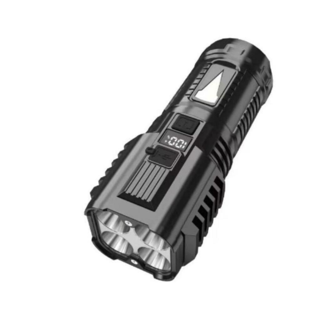 2024 Новый 7*LED Супер Яркий Фонарик Перезаряжаемый Встроенный Фонарь Лампа для Работы на Открытом Воздухе Кемпинг Рыбалка