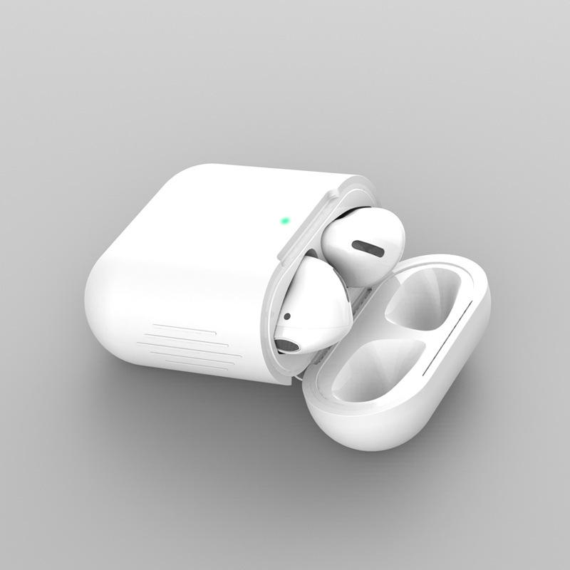 AirPods Soft Silicone Protective Case for Apple 1st/2nd Gen - Universal Wireless Earbuds Cover