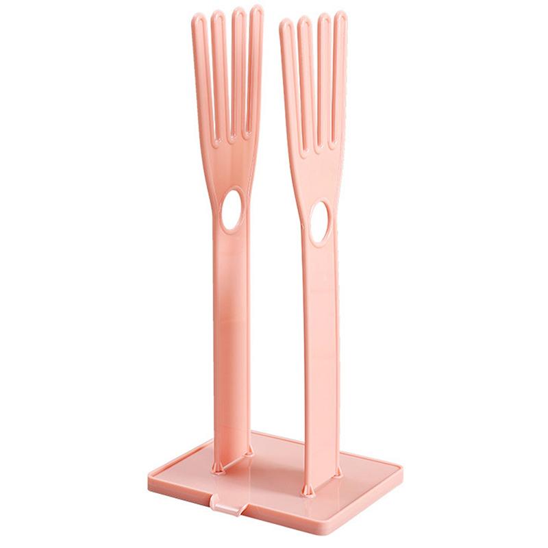 Абс Кухня Резиновые Перчатки Стеллажи Слив Полотенце Хранение Держатели Принадлежности