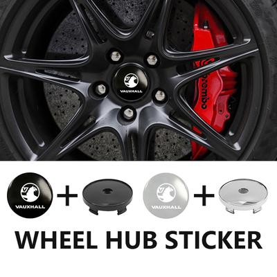 Для Vauxhall 4 шт. Наклейка на центральные колпаки колес автомобиля Автомобильный значок Центральный колпак колеса VXR Astra Mokka Tigra Corsa Grandland D Astra G