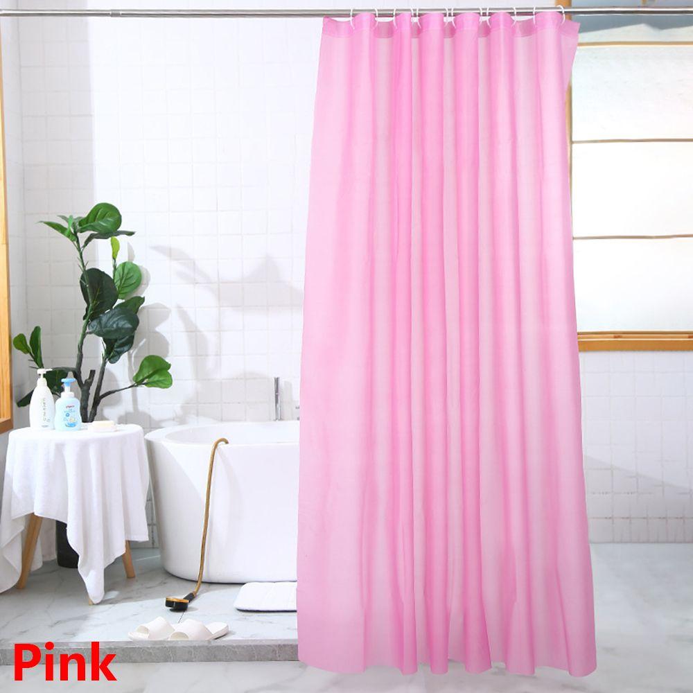New With 12 Hooks Home Living Bathroom Screens Shower Curtain Bathtub Curtains PEVA Thicken