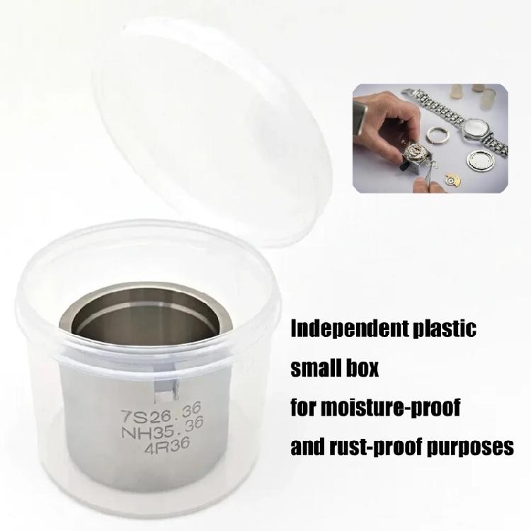 Точность Ремонт Часов Верстаки Инструмент Нержавеющая Сталь Держатели Механизма SKX007 Серии NH35 4R Стабильный Нескользящий Дизайн Замена Компонентов Очистка