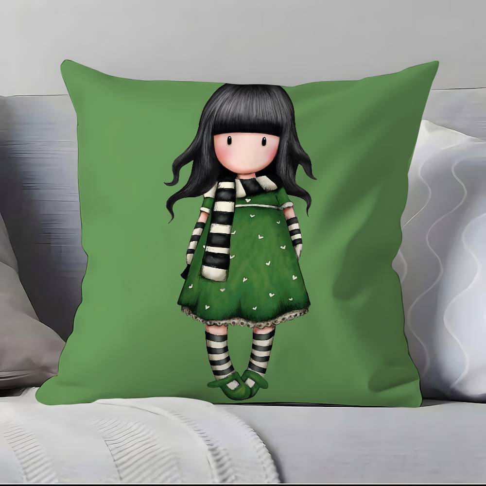 S-S-Suzanne W-Woolcott'S S-Santoro G-Gorjuss Pillow Case Pillowcase Soft Skin Friendly & Comfortable With A Hidden Zipper