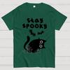 Stay Spooky Unisex 100% Cotton Summer Casual Cool Loose T-Shirt