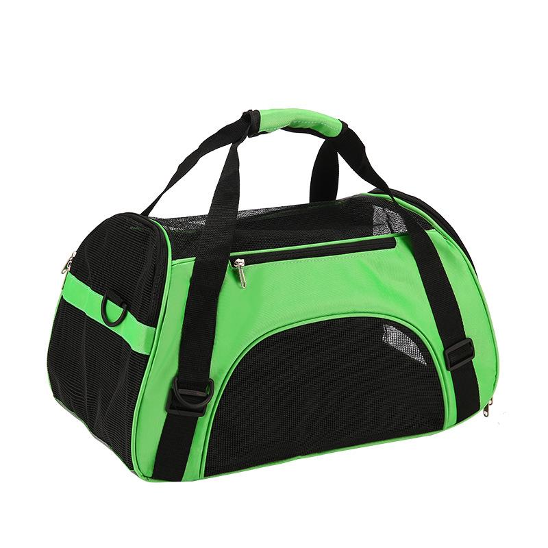 Breathable Mesh Pet Carrier Bag Portable Foldable Travel Shoulder Handbag for Cats Small Dogs Outdoor Walking Carrying Bag