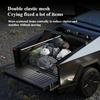 For Tesla Cybertruck Cyber Pickup Truck Back Bucket Box Elastic Storage Net Outdoor Travel Luggage Net Fixed Car Accessories
