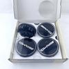 4pcs 75mm Floating car Wheel Center Caps emblem for Mercedes Benz AMG black/silver hub cover wheel parts auto accessories