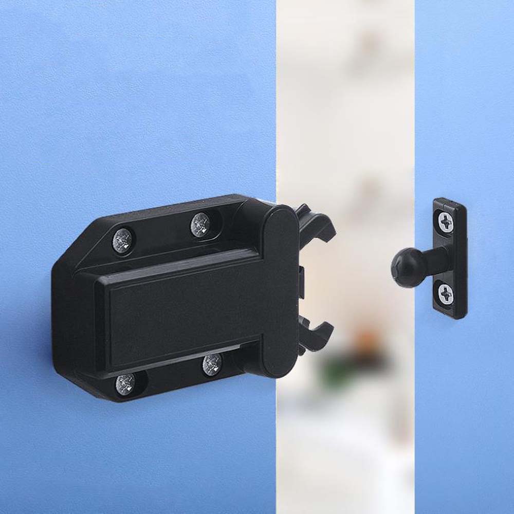 Fittings Non-Magnetic Bedroom Cabinet Door Drawer Lock Door Catch Cupboard Lock Door Touch