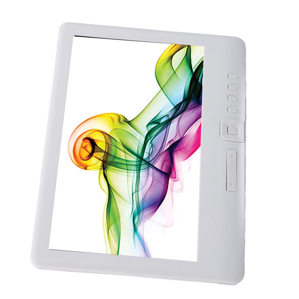 E Reader 7 Inch Portable TFT LCD 16:9 Screen E Book Reader with Screen Protector Protective Case Earphones