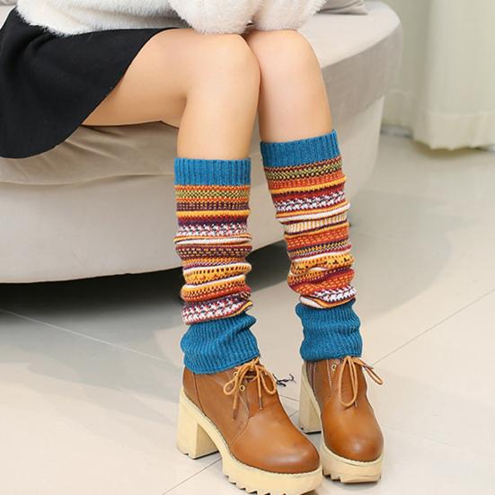 Leg Protectors Knitted Coldproof Washable Fall Winter Female Leg Warmers Daily Wear
