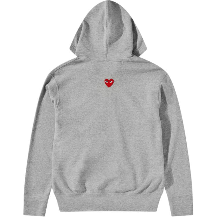 CDG Play Sweatshirt Unisex Gray AX-T342-051-2
