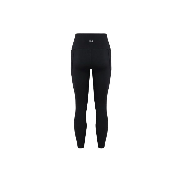 Under Armour High Waist Training Fitness Leggings Women Bottoms Black 1372002-001