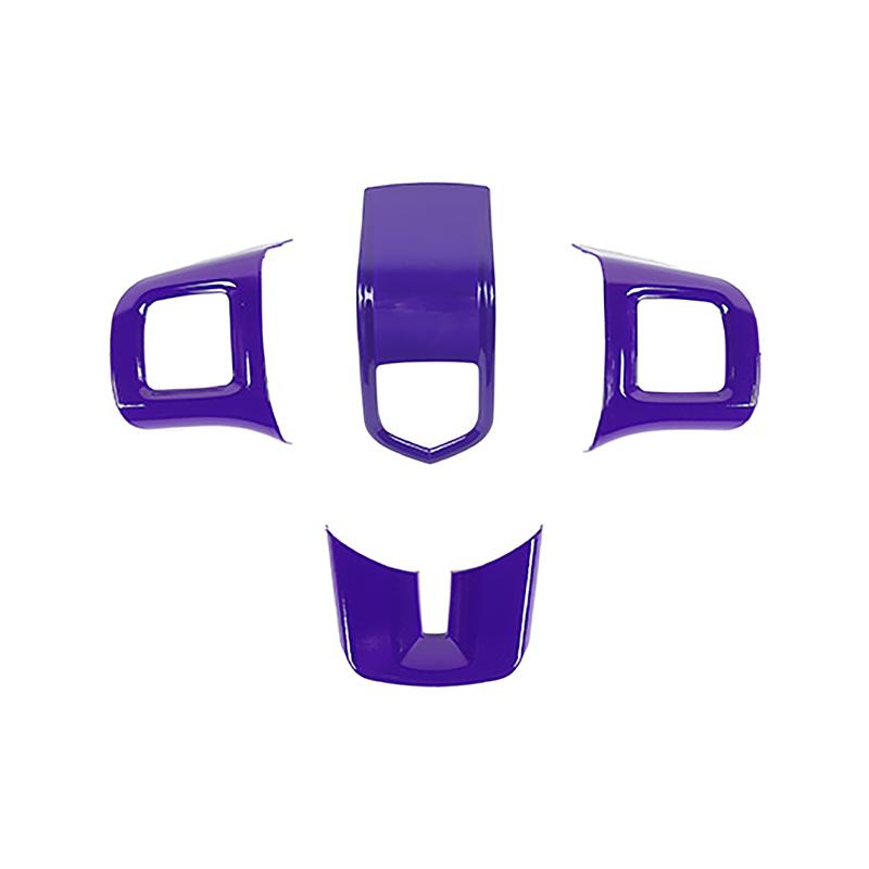 Декоративный чехол на руль автомобиля для Dodge Challenger Charger Durango Dart 2009-2014 Journey 2013-2022 Интерьер