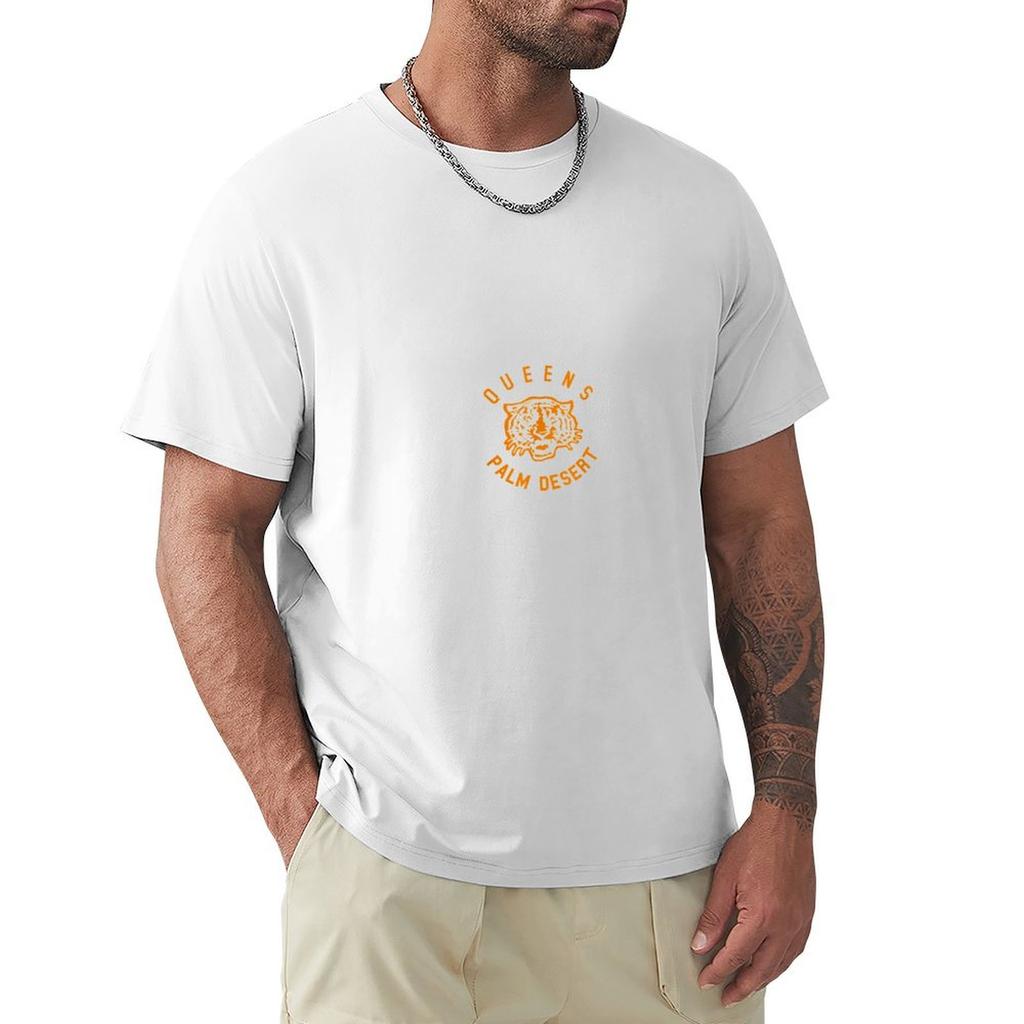 Queens of the Stone Age Palm Desert TShirt Work Utility Short Sleeve Shirt