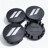 4pcs ABS Car Logo Emblem Badge Car Wheel Center Caps O.D 63MM / I.D 53MM Wheels Hub Cap Rim Hubcaps Cover Accessories for Dodge YY9