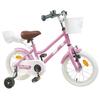 vidaXL Children's Bike 12 Inch for Children Aged 2 to 4 Years