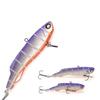 Рыболовная приманка 7 см/9 см с тройным крючком Яркий цвет Реалистичный дизайн с 3D глазами Искусственная приманка Приманка Свимбейт Рыболовные аксессуары