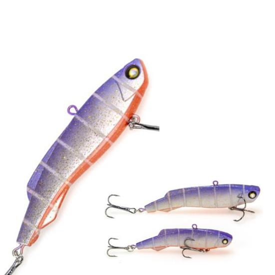 Рыболовная приманка 7 см/9 см с тройным крючком Яркий цвет Реалистичный дизайн с 3D глазами Искусственная приманка Приманка Свимбейт Рыболовные аксессуары