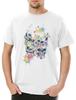 Skull Ornaments Men's T-Shirt Skull Mexico Sugar Gang Latino Mexico Gangs